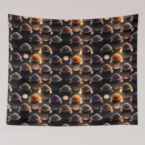 Item preview, Pattern of Fish Scales Underwater III designed and sold by Stepan Melnikov | Midpatterns.