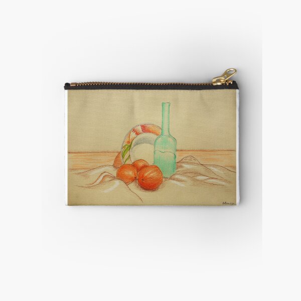 Aperçu de l'œuvre Nature morte avec vase et oranges créée et vendue par Solotry.
