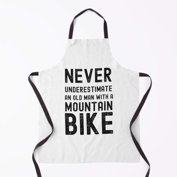 Item preview, Never Underestimate An Old Man With A Mountainbike designed and sold by hijackhippo.