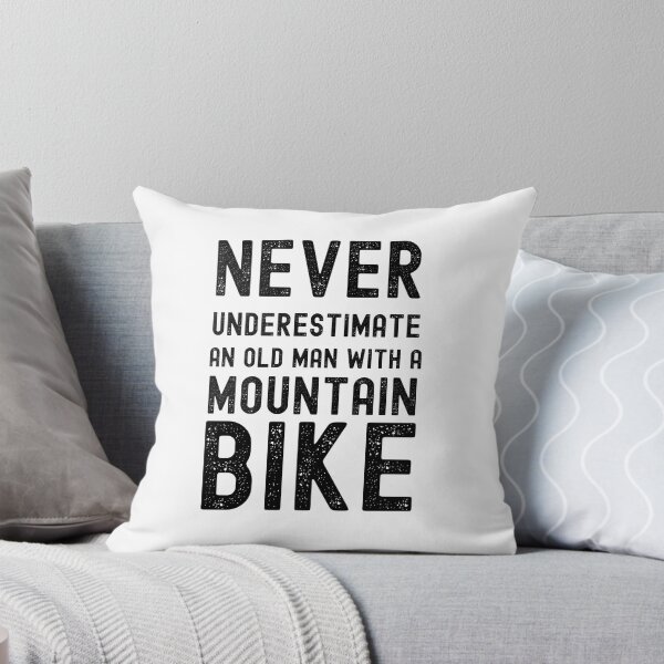 Item preview, Never Underestimate An Old Man With A Mountainbike designed and sold by hijackhippo.
