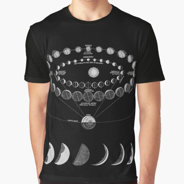 Moon Tracker Graphic T-Shirt
