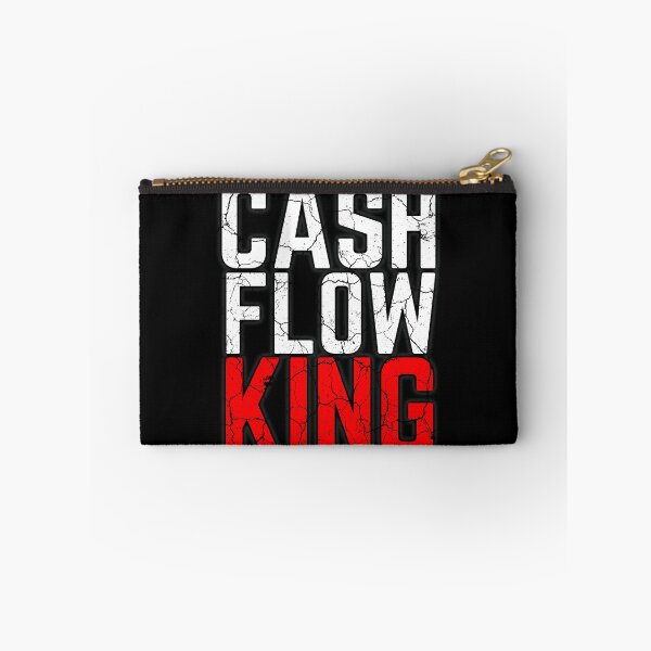 Item preview, CASH FLOW KING red distressed  designed and sold by KingsManKind.