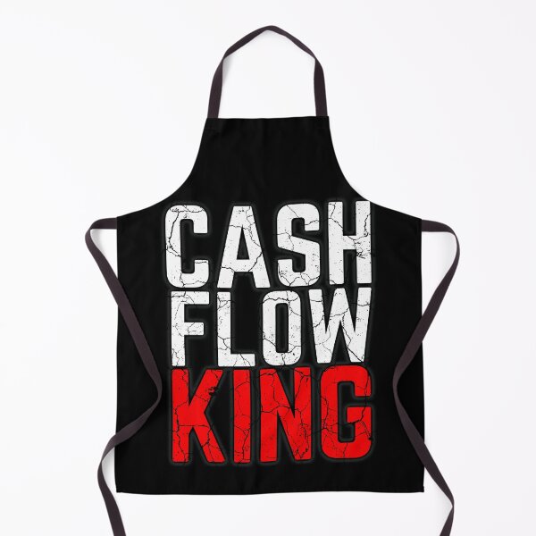 Item preview, CASH FLOW KING red distressed designed and sold by KingsManKind.
