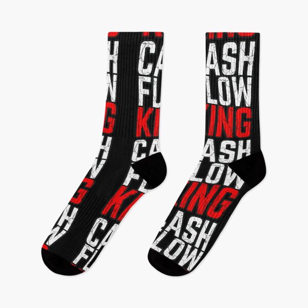 Item preview, CASH FLOW KING red distressed  designed and sold by KingsManKind.