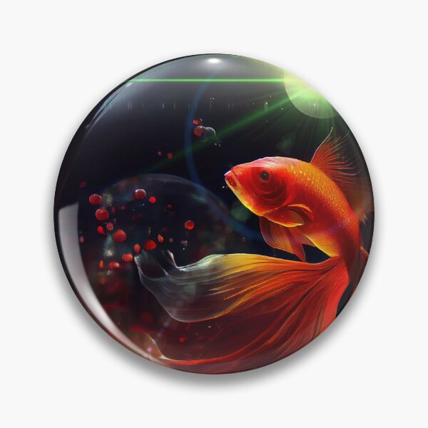 Item preview, Siamese Fighting Fish in a Bubble designed and sold by Aliveforfun.