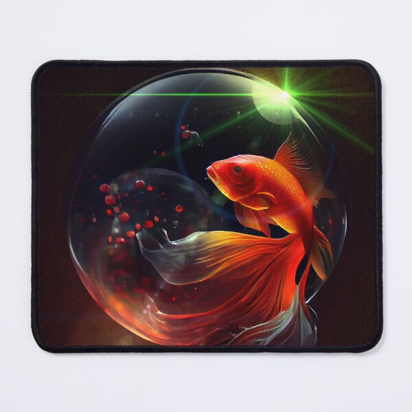 Item preview, Siamese Fighting Fish in a Bubble designed and sold by Aliveforfun.