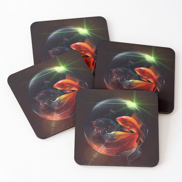 Item preview, Siamese Fighting Fish in a Bubble designed and sold by Aliveforfun.