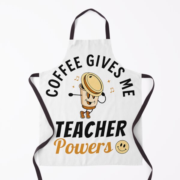Item preview, Coffee Gives Me Teacher Powers designed and sold by formylovelydog.