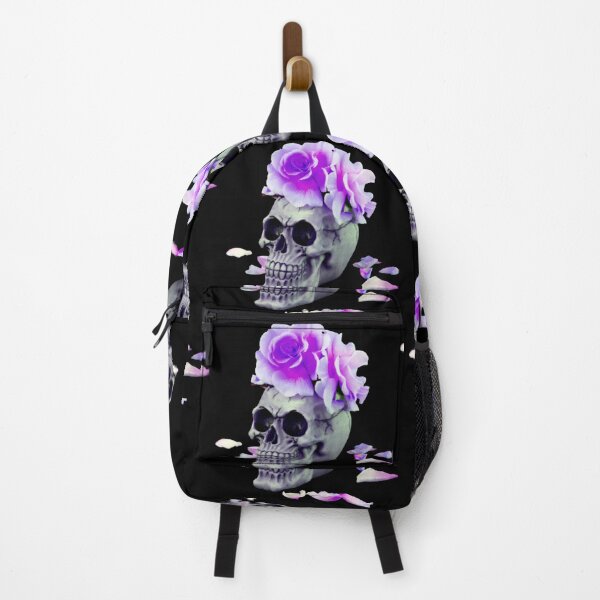 Item preview, bones and botany purple skull designed and sold by TjsDesignsnMore.