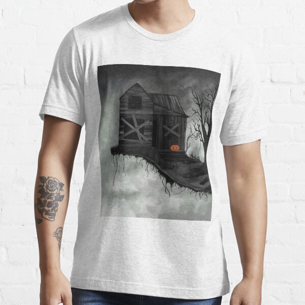 Haunted House and Jolly Pumpkin Essential T-Shirt