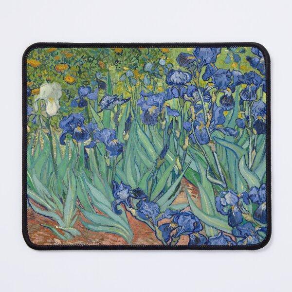 Item preview, Vincent Van Gogh Irises  May 1889 Painting flower pattern designed and sold by ThingsToSmile.