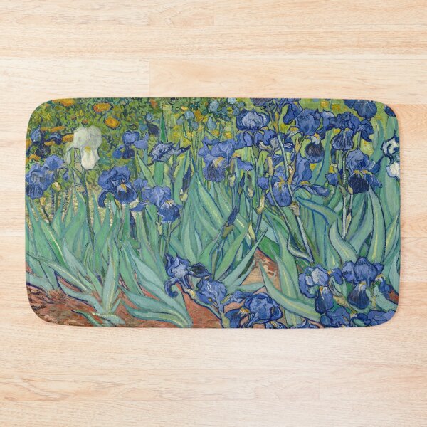 Item preview, Vincent Van Gogh Irises  May 1889 Painting flower pattern designed and sold by ThingsToSmile.