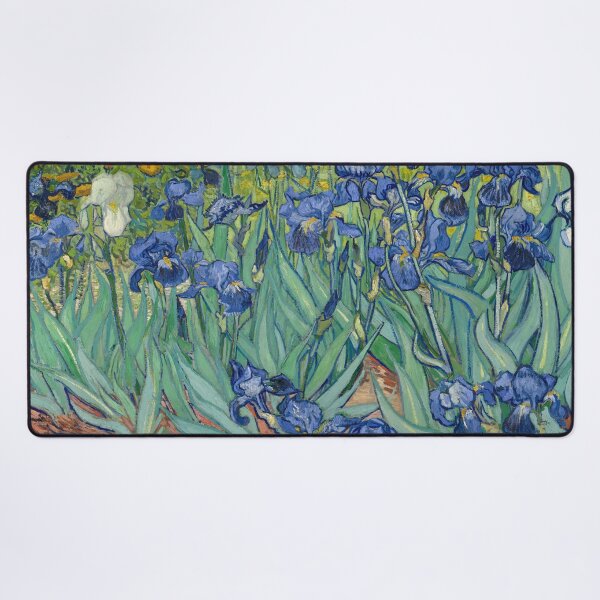 Item preview, Vincent Van Gogh Irises  May 1889 Painting flower pattern designed and sold by ThingsToSmile.