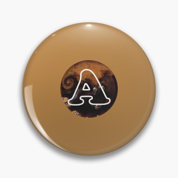 Item preview, Letter A in Espresso PopSocket designed and sold by Zephyr-Studio.