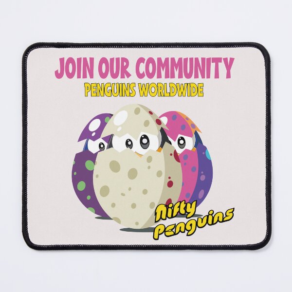 Item preview, Join the Penguin Lovers' Community - Nifty Stories designed and sold by NiftyPenguins.