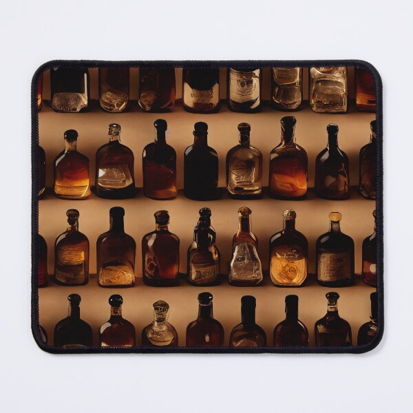 Item preview, Shelf full of spirits with blur effect II designed and sold by Stepan Melnikov | Midpatterns.