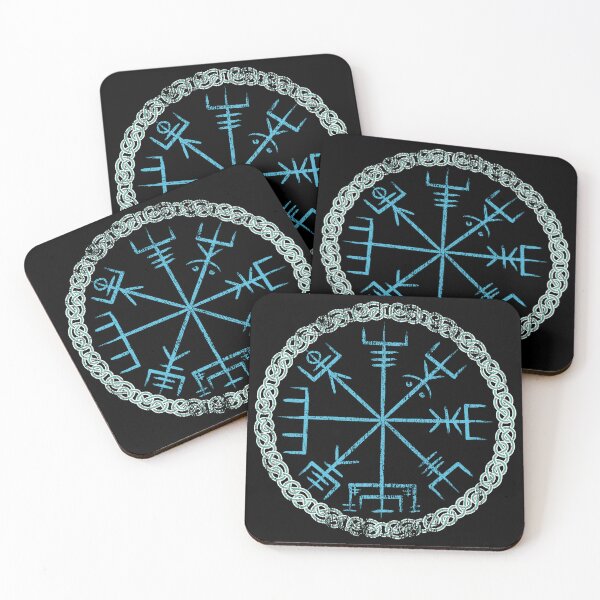 Item preview, Viking norse mythology compass vegvisir designed and sold by MaximWundersee.