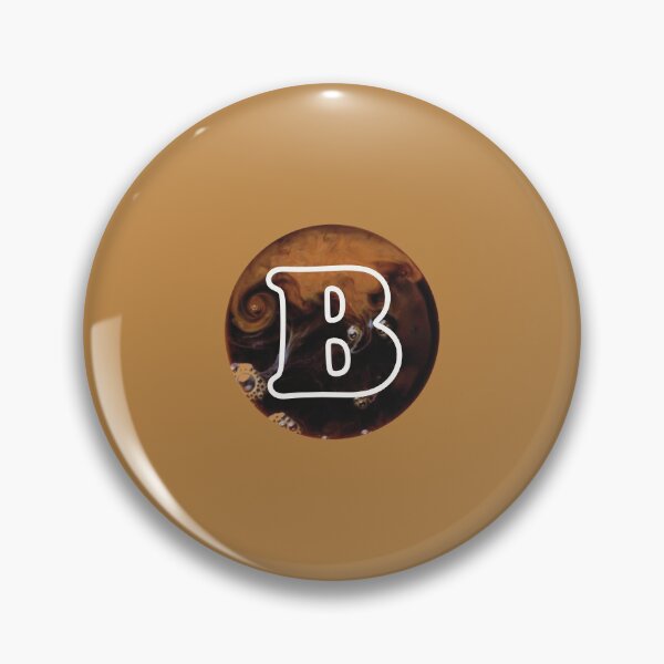 Item preview, Letter B in Espresso PopSocket designed and sold by Zephyr-Studio.