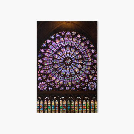 Artikel-Vorschau von Das Nordrosenfenster von Notre Dame, designt und verkauft von yeamanphoto.