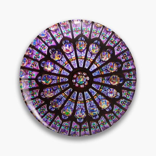 Item preview, The North Rose window of Notre Dame designed and sold by yeamanphoto.