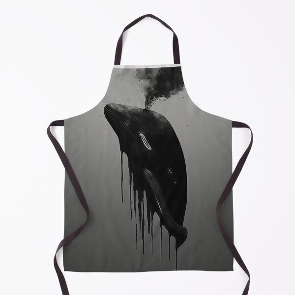 Item preview, polluted whale - Raise awareness about pollution designed and sold by Chillapy.