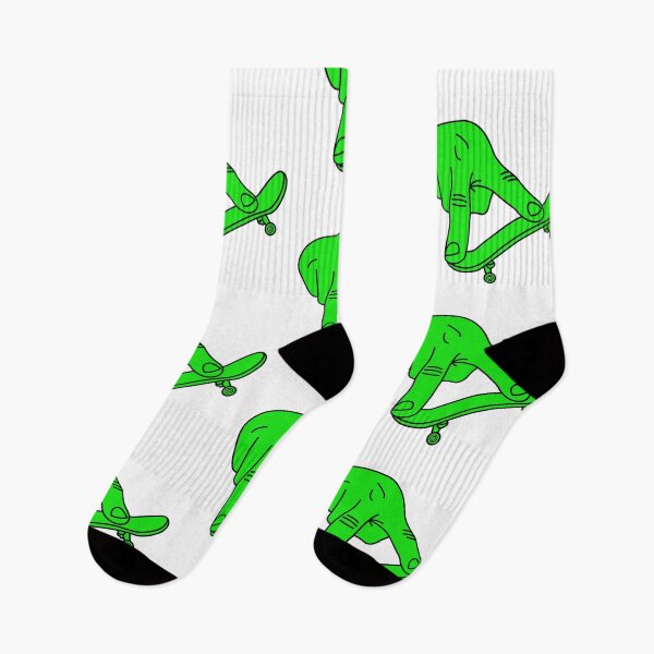 Item preview, Cool green Fingerboard drawing designed and sold by Blondiabshop.