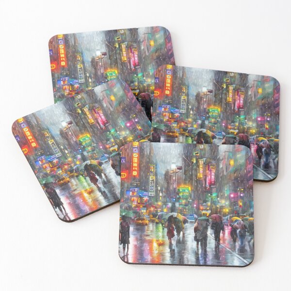 Item preview, Rainy City designed and sold by aureliuscat.