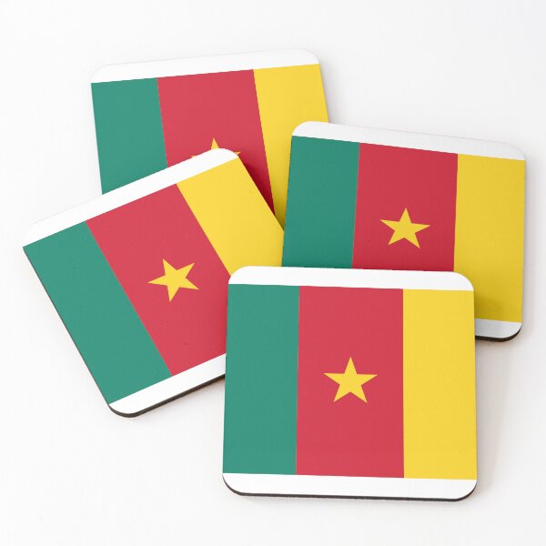 Item preview, Cameroon flag designed and sold by assiya-fashion.