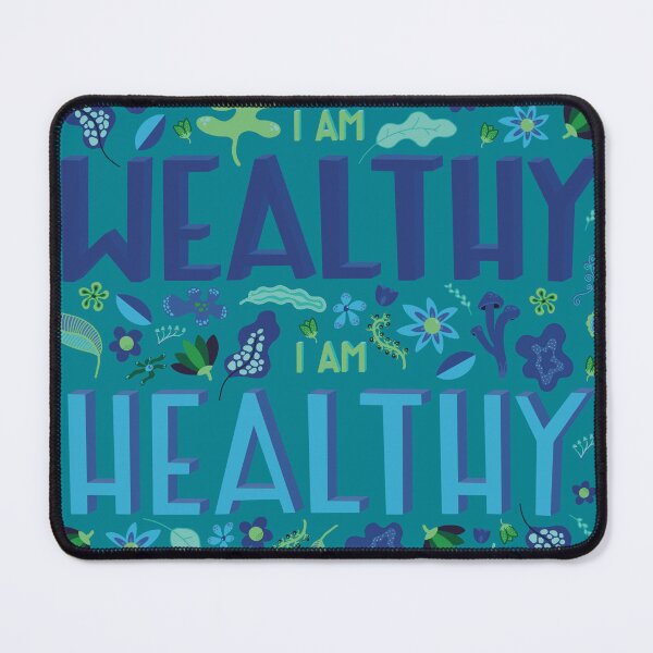 Item preview, Wealth and health affirmation designed and sold by DomaDoma.