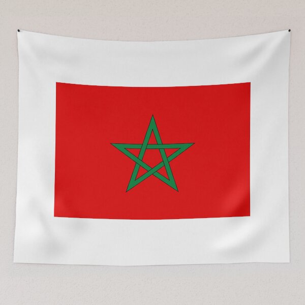 Item preview, MOROCCO FLAG designed and sold by assiya-fashion.
