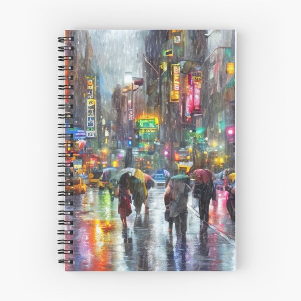 Item preview, Rainy City designed and sold by aureliuscat.