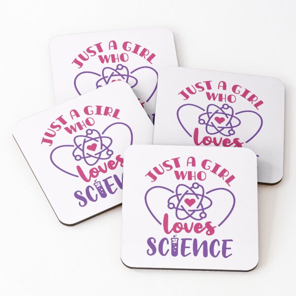Item preview, Just a Girl Who Loves Science designed and sold by jaygo.