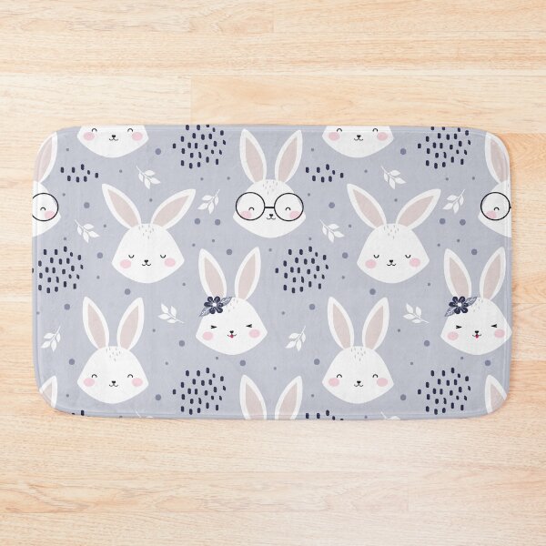 Item preview, Anime cute rabbit Colorful emerald green pattern design. Rabbits iPhone or Samsung Phone Case Cover designed and sold by RoManSmArt.