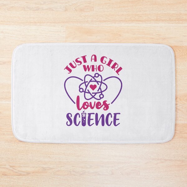 Item preview, Just a Girl Who Loves Science designed and sold by jaygo.