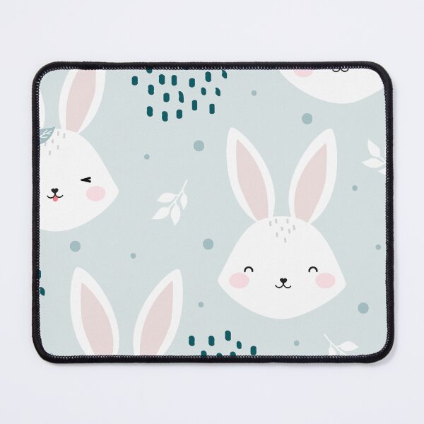 Item preview, Anime cute rabbit Colorful emerald green pattern design. Rabbits iPhone or Samsung Phone Case Cover designed and sold by RoManSmArt.