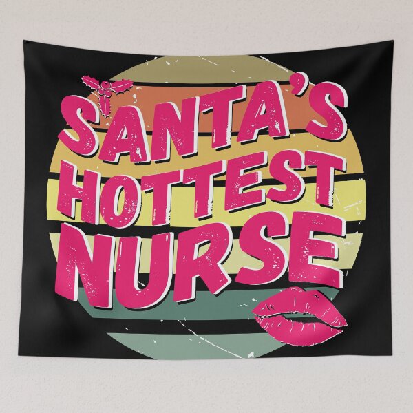 Item preview,  Santa's Hottest Nurse - Retro style designed and sold by TaraGbear.