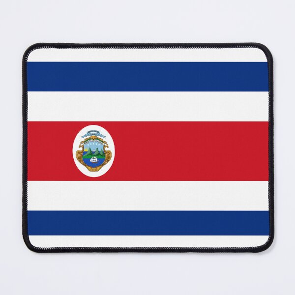 Item preview, Costa Rica flag designed and sold by assiya-fashion.