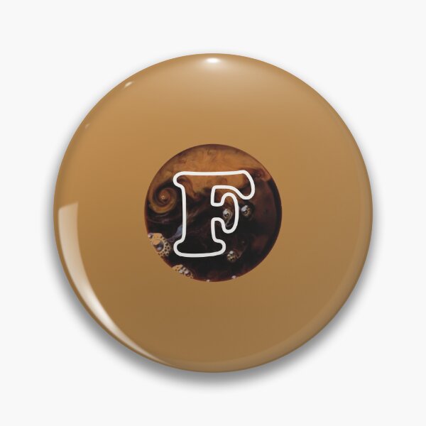 Item preview, Letter F in Espresso PopSocket designed and sold by Zephyr-Studio.