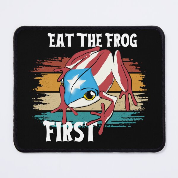 Item preview, Eat The Frog First - Vintage Comic Time - Your own style  designed and sold by Akimatax ✯✯✯✯✯.