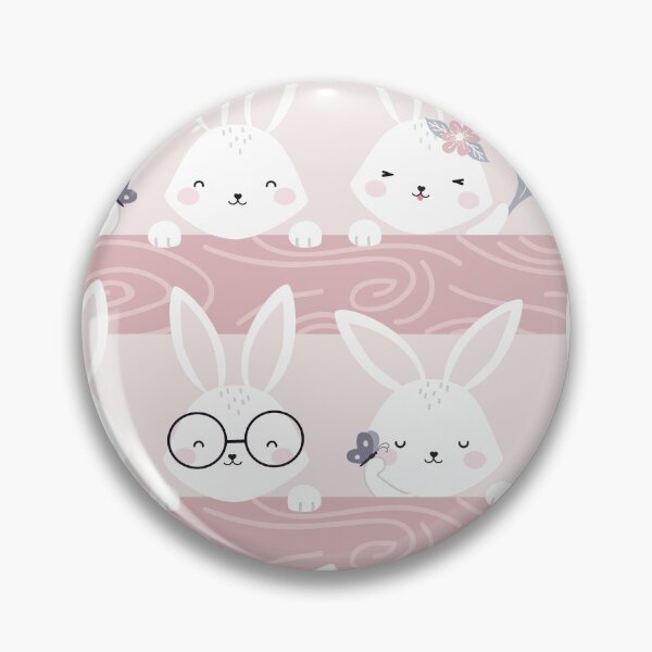 Item preview, Anime cute rabbit Colorful pink pattern design. Rabbits iPhone or Samsung Phone Case Cover designed and sold by RoManSmArt.