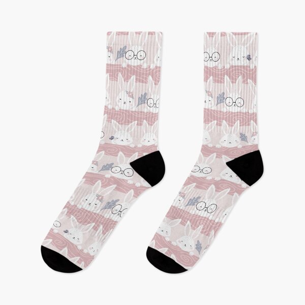 Item preview, Anime cute rabbit Colorful pink pattern design. Rabbits iPhone or Samsung Phone Case Cover designed and sold by RoManSmArt.