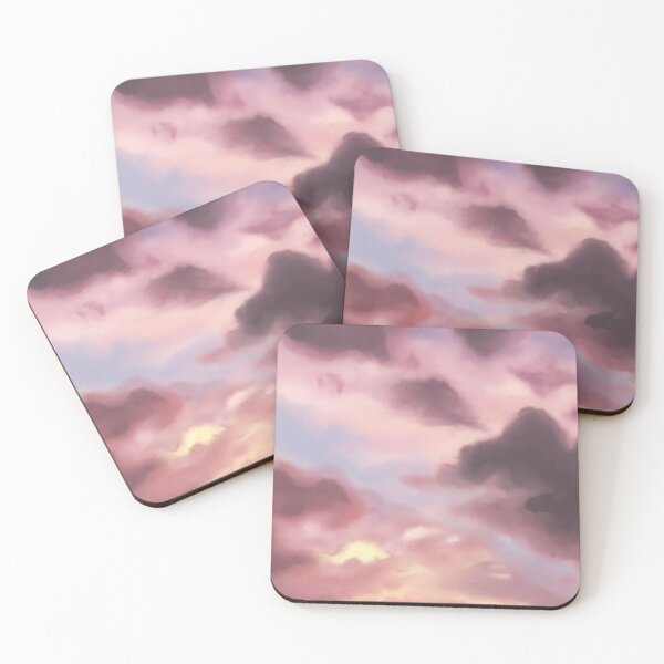 Item preview, Pink Clouds at Sunset designed and sold by noneofthis.
