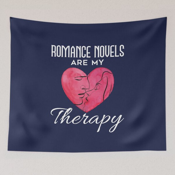 Item preview, Romance Novels Are My Therapy designed and sold by jaygo.