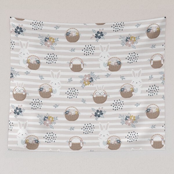Item preview, Colorful pattern design. Anime cute rabbit  iPhone or Samsung Phone Case Cover designed and sold by RoManSmArt.