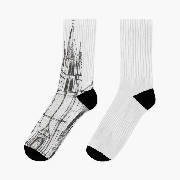 Item preview, Pencil Gothic building designed and sold by Mirochan80.