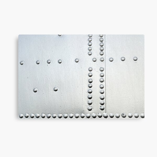 Aperçu de l'œuvre Revêtement d'avion en aluminium Résumé créée et vendue par Londonimages.