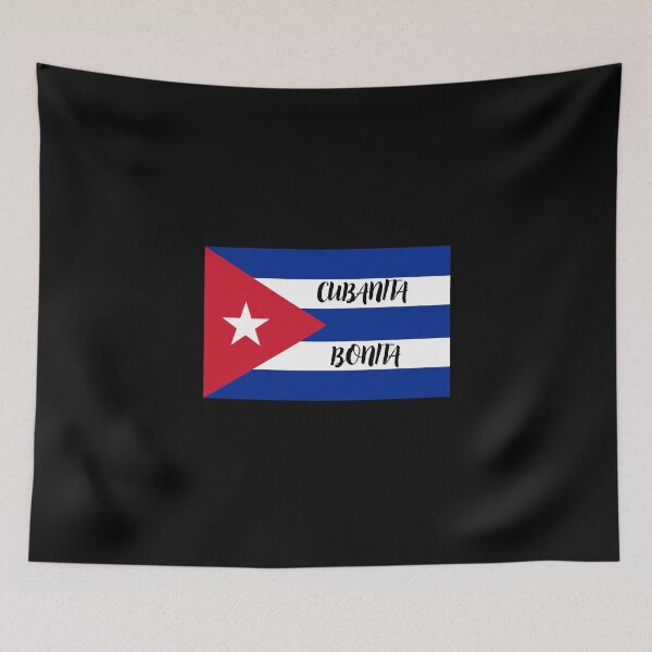 Item preview, Cubanita Bonita Cuban Flag T Shirt designed and sold by Suzy Perez Art.