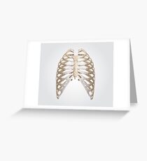 Study No. 1 - The Rib Cage Greeting Card