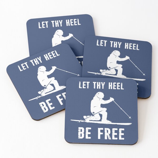 Item preview, Let Thy Heel Be Free Telemark Skiing designed and sold by Esskay Designs.