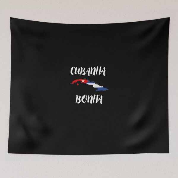 Item preview, Cubanita Bonita Cuban Map T Shirt designed and sold by Suzy Perez Art.